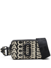 Marc Jacobs Black The Monogram Lenticular Snapshot Cross Body Bag In Black