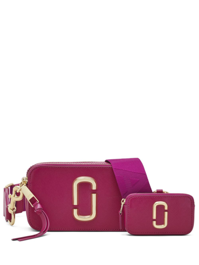 MARC JACOBS PINK THE UTILITY SNAPSHOT CAMERA BAG