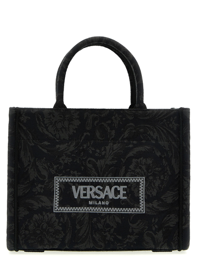 Versace Athena Tote Bag Black
