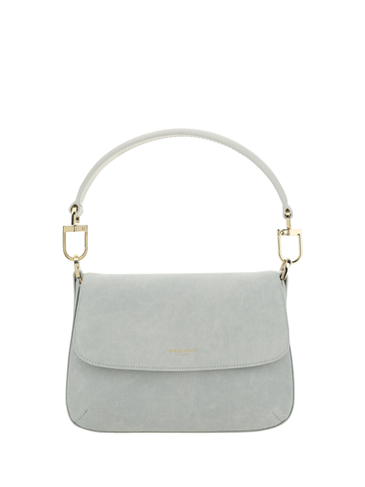 Giorgio Armani Borsa A Spalla Baguette In Sage