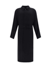 Balenciaga Trench Coat Belted 3/4 Sleeves