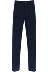 AMI ALEXANDRE MATTIUSSI COTTON CHINO PANTS