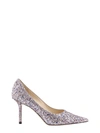 Jimmy Choo Sequined Pointed High Heels