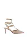 Valentino Patent Leather Studded Pointed Pump