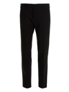 Pt Torino Dark Grey Stretch Cotton Chino Pant