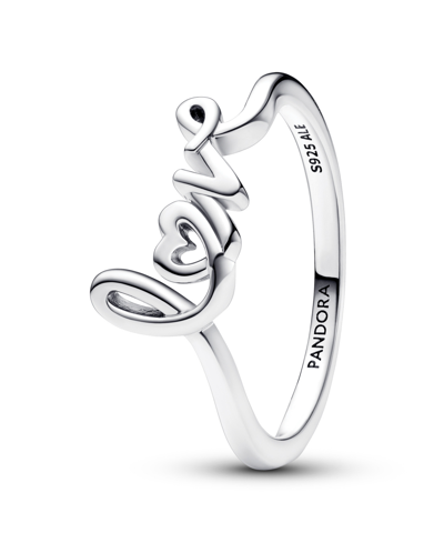 Pandora Sterling Silver Love Ring