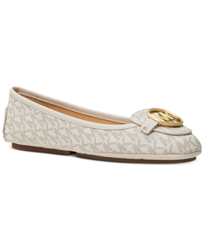 Michael Kors Michael  Women's Lillie Ballet Flats In Vanilla