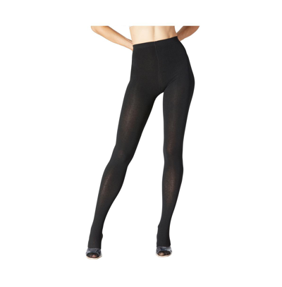 Stems High-rise Fleece Tights In Black