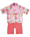 SPLASH ABOUT TODDLER GIRLS OWLS PRINTED SLEEVED FLOATSUIT