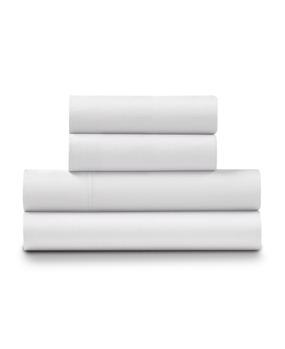 Ella Jayne Viscose From Bamboo 4 Piece Sheet Set, California King In Ivory