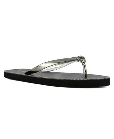 Juicy Couture Women's Selfless Flip Flop Sandals In Black