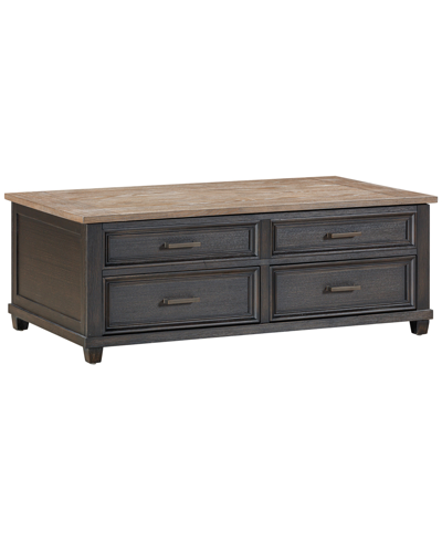 Macy's Dawnwood 50" Wood Lift Top Cocktail Table, Created For  In Espresso