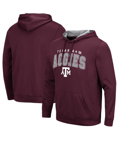 Colosseum Men's Texas A&m Aggies Resistanceâ Pullover Hoodie In Maroon