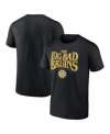Fanatics Branded  Black Boston Bruins Centennial The Big Bad Bruins T-shirt In Black