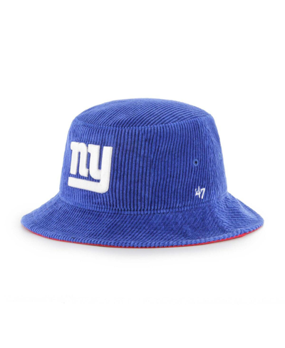 47 Brand Men's ' Royal New York Giants Thick Cord Bucket Hat