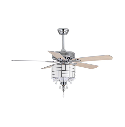 Safavieh Fint Ceiling Light Fan In Metallic