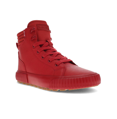 Levi's Women's Olivia High-top Platform Sneaker Shoe In Red
