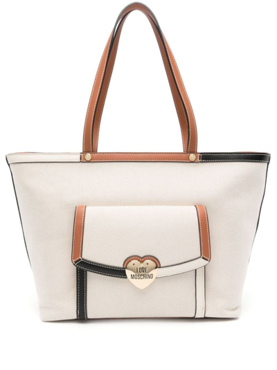 Love Moschino Bags.. Natural In Beige