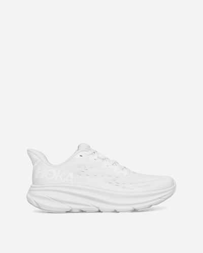 Hoka One One Clifton 9 Running Sneaker In White