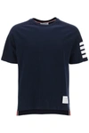 THOM BROWNE 4 BAR CREW NECK T SHIRT