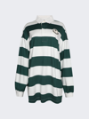 MONCLER X PALM ANGELS LONG SLEEVE POLO SHIRT