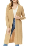 BY DESIGN BY DESIGN JAE RIBBED CARDIGAN DUSTER