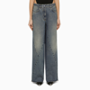 GIVENCHY GIVENCHY LOOSE BLUE WASHED JEANS WOMEN