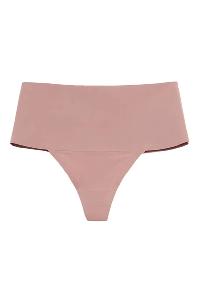 Spanx Undie-tectable Thong In Pink
