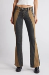 BDG URBAN OUTFITTERS BDG URBAN OUTFITTERS MOTOCROSS MID RISE FLARE JEANS