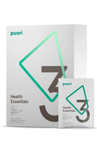 Puori 3 Health Essentials - 30 Sachets In White