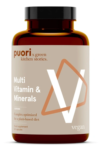 Puori Vm Multi Vitamin & Minerals - 60 Capsules In White