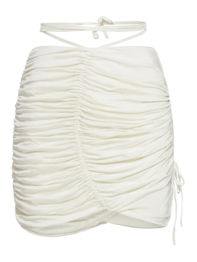 Adamo Mini Skirts In White