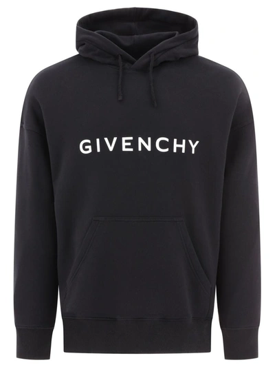Givenchy " Archetype" Hoodie In Black
