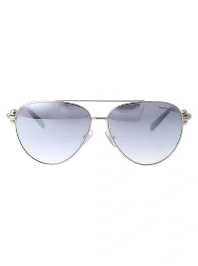 Tiffany & Co Sunglasses In 6175v6 Silver