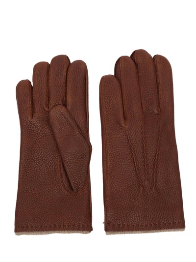 Claudio Orciani Gloves In Brown