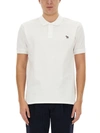 PS BY PAUL SMITH PS PAUL SMITH POLO WITH LOGO PATCH
