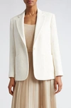 Eleventy Bouclé Blazer In Ivory