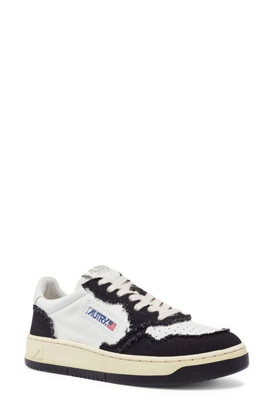 Autry Medalist Bicolor Trainers In White,black