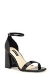 NINE WEST NINE WEST ILEA PATENT ANKLE STRAP SANDAL