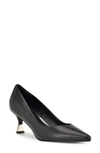 NINE WEST ARIELLA POINTED TOE KITTEN HEEL PUMP