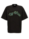 Off-white Bacchus Skate Cotton Graphic T-shirt