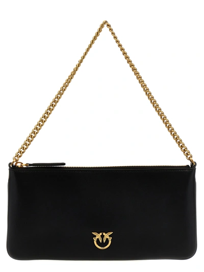 Pinko Horizontal Flat Clutch Black