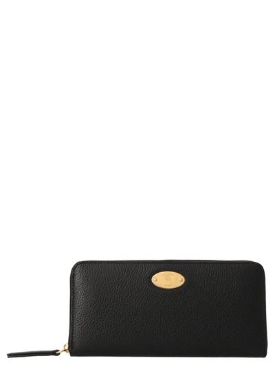 Mulberry Plaque Wallets, Card Holders Black