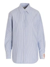 Golden Goose Striped Boyfriend Button-front Shirt
