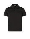 SAINT LAURENT PIQUÉ ORGANIC COTTON POLO SHIRT