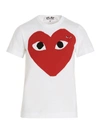 Comme Des Garçons Play Heart Print T-shirt