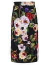 DOLCE & GABBANA ROSETO SKIRTS MULTICOLOR