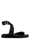 Gia Borghini Woman Thong Sandal Black Size 8 Synthetisches Material