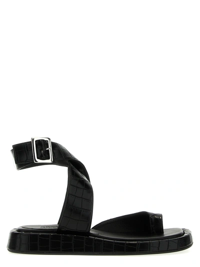 Gia Borghini Roxanne Sandals Black