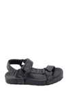 BOTTEGA VENETA WOVEN LEATHER SANDALS